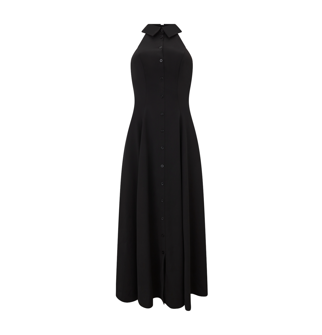 The Ultimate Muse Flowy Collar Maxi Dress