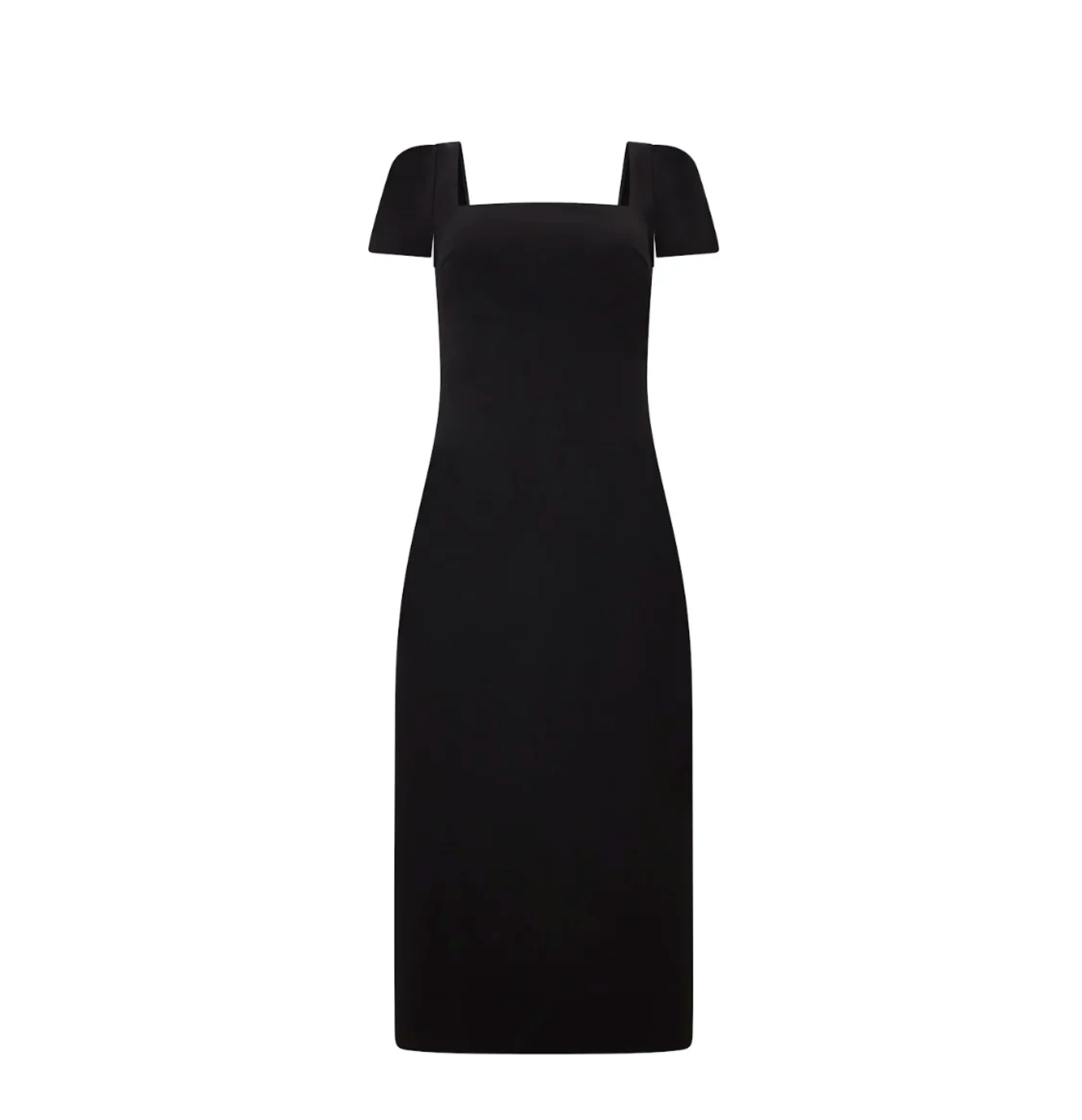 Square Neck Slip Midi Dress