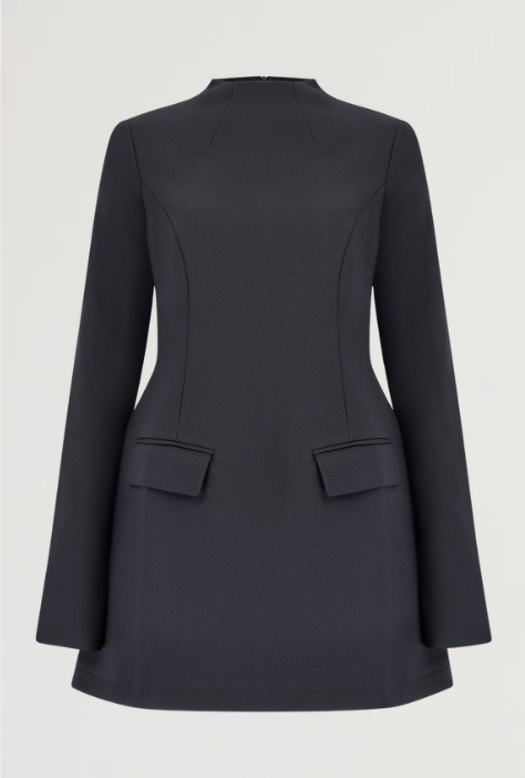 Split Sleeve Mini Dress