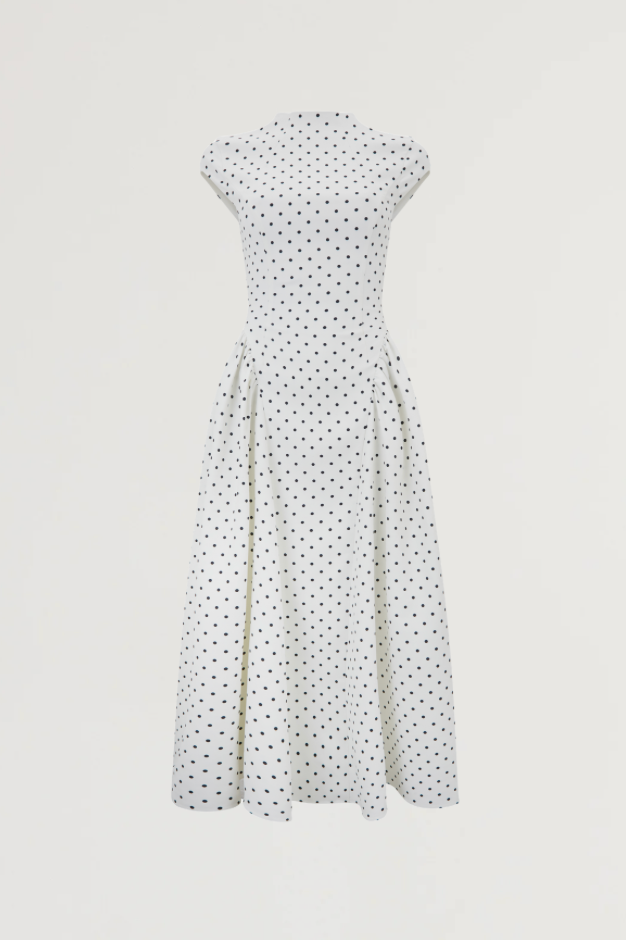 Cap Sleeve Midi Dress