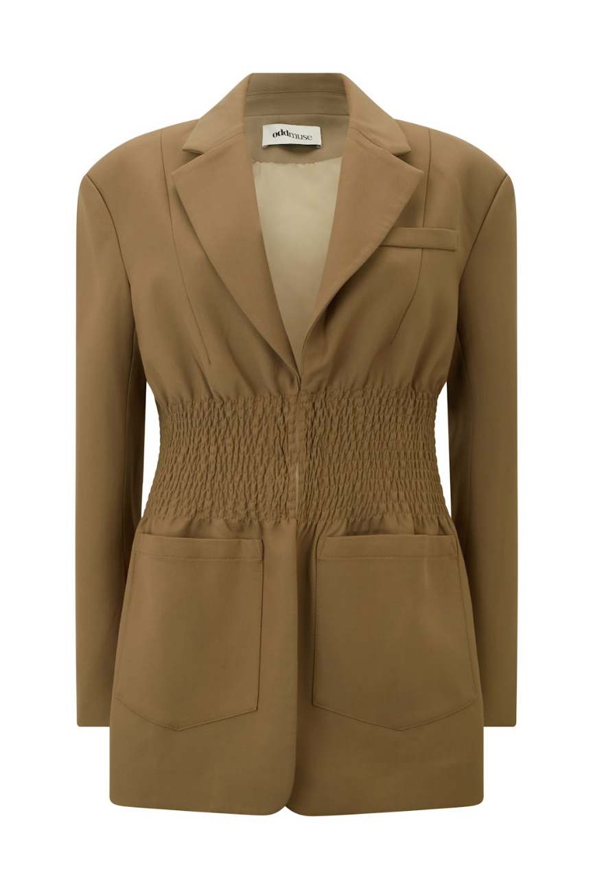 Cinched Blazer