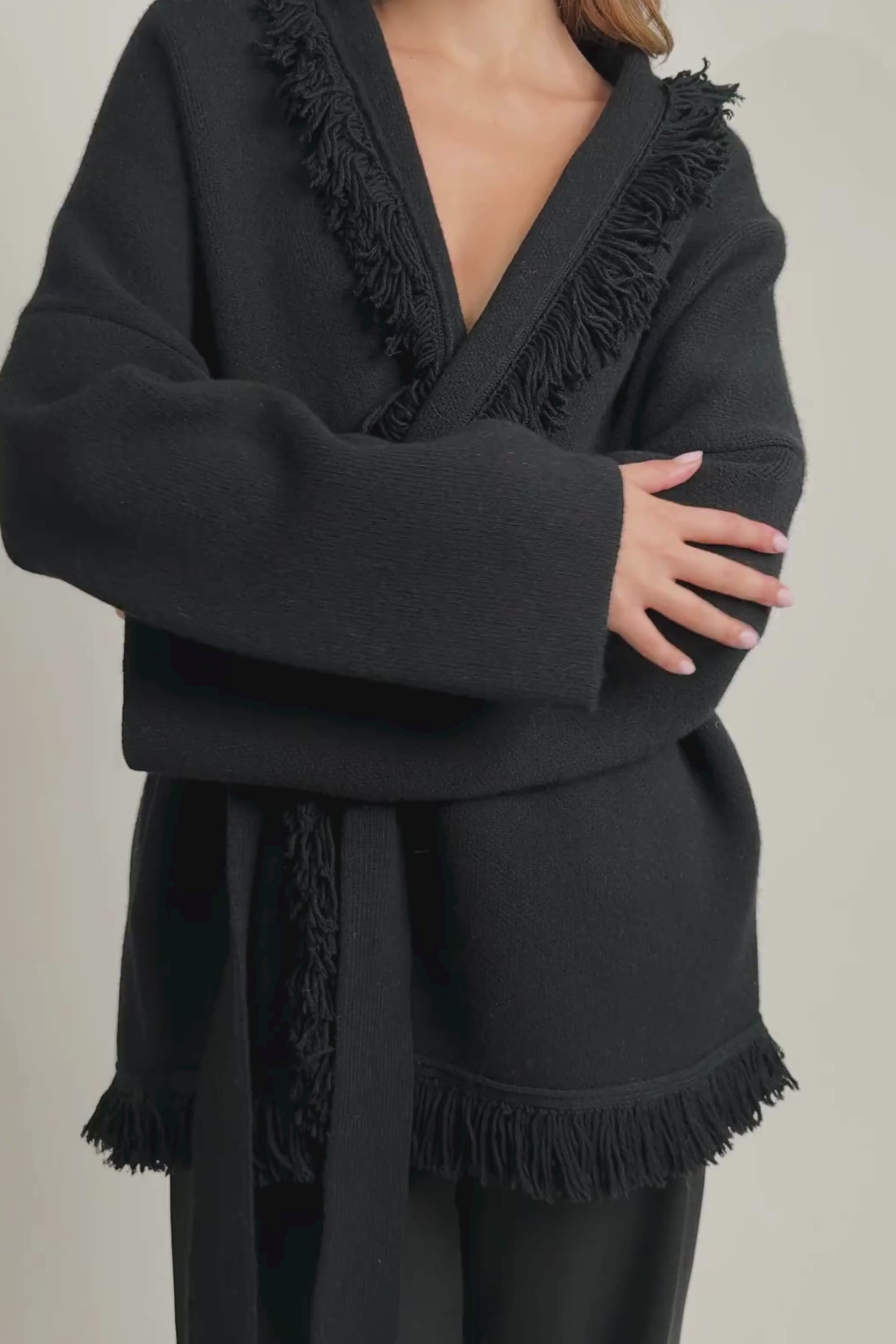 フォクシー ニット　ジャケット　 “Fringe Muse” フォクシー ニット ジャケット “Fringe Muse”