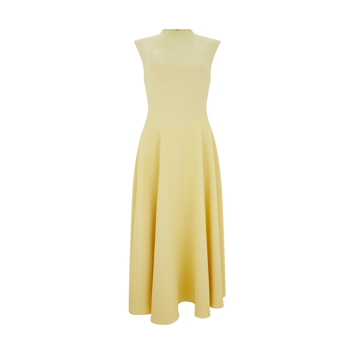 High Waist Midi Dress