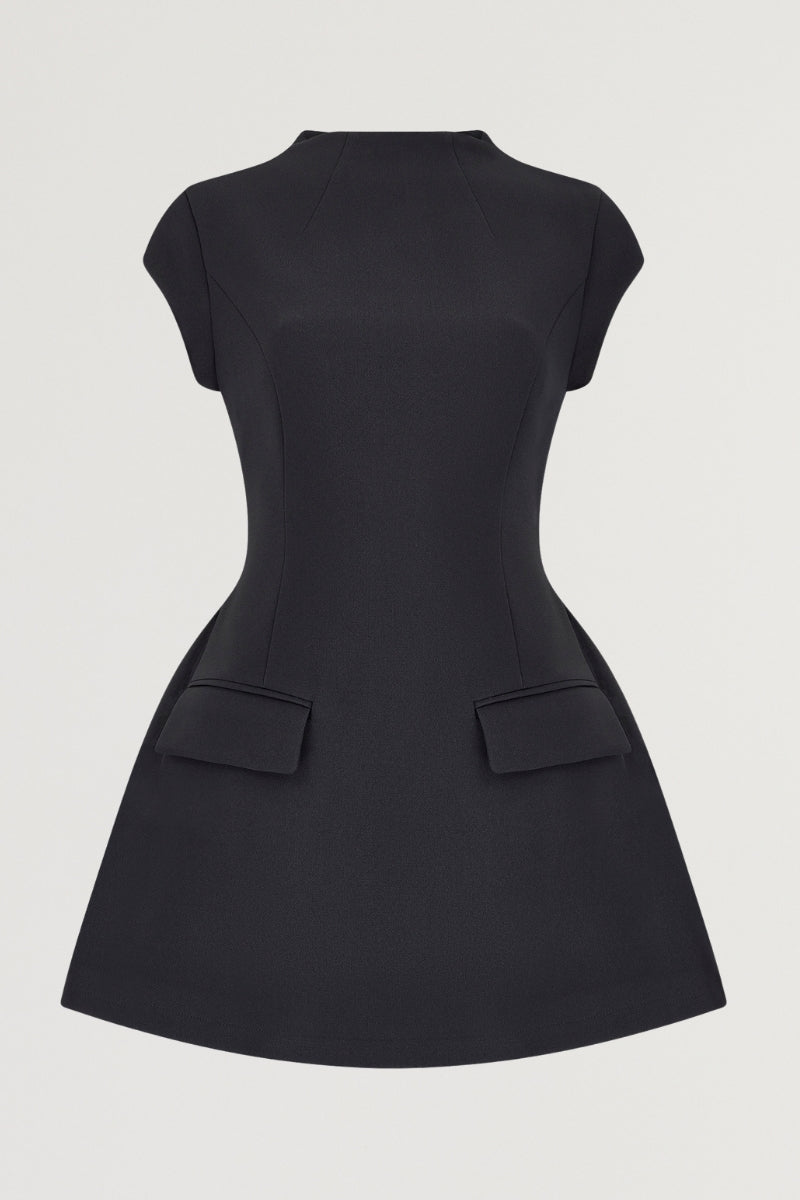 Cap Sleeve Mini Dress