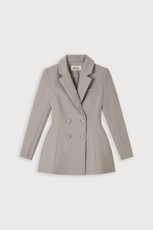 Wool Mix Tailored Blazer