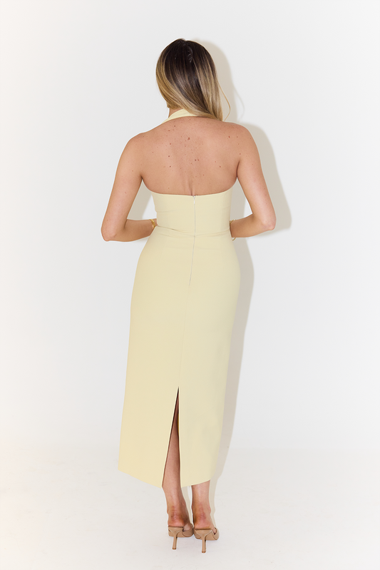 Halter Midi Dress