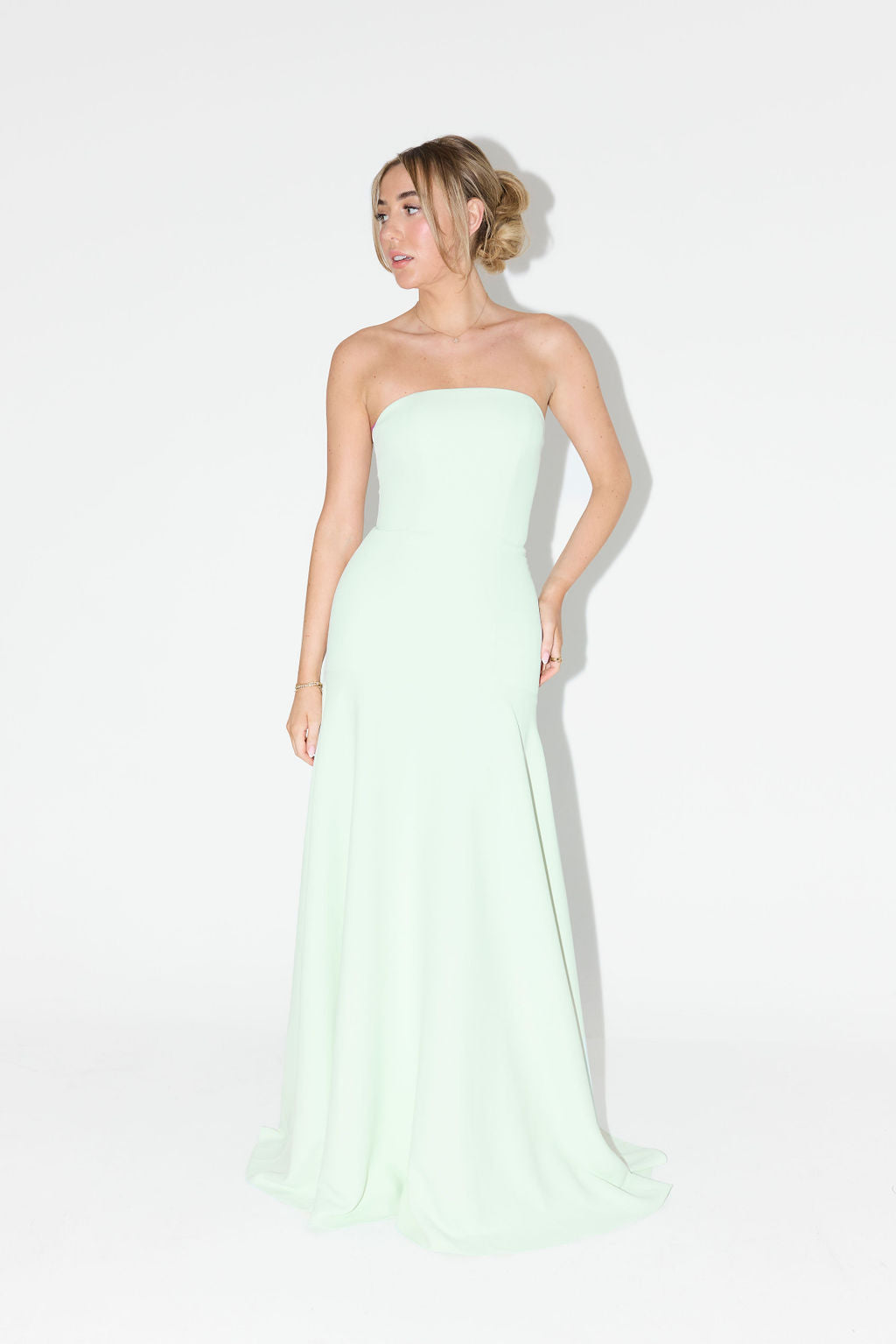 Strapless Maxi Dress