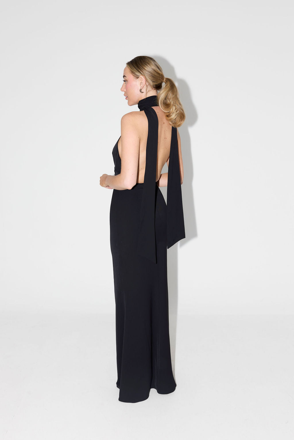 The Ultimate Muse Tie Neck Maxi Dress