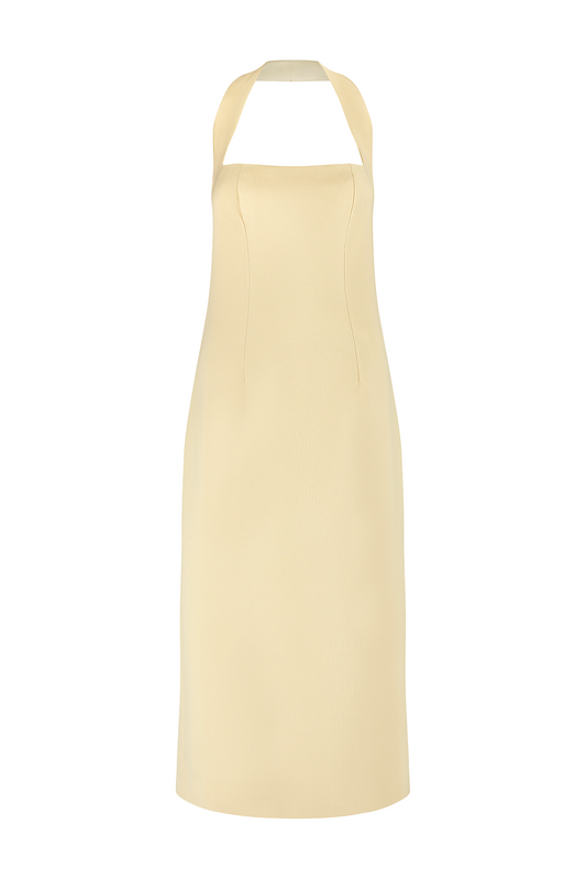 Halter Midi Dress