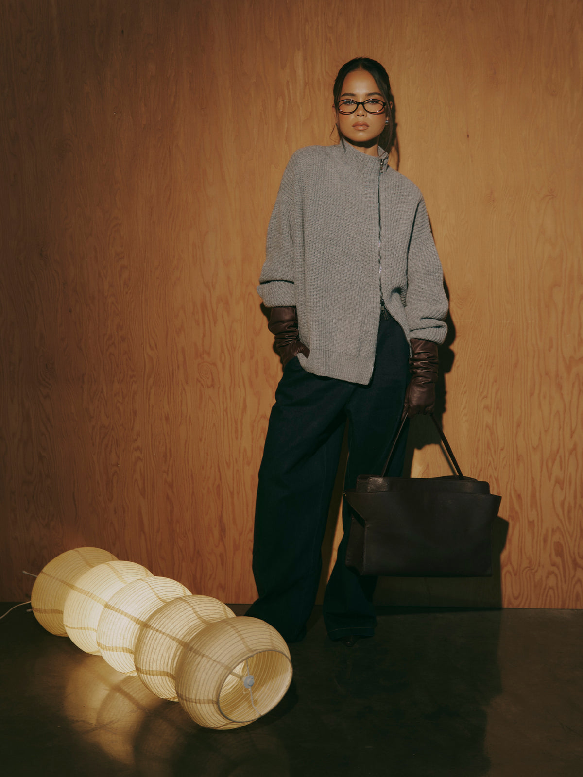 Wool Zip Jumper