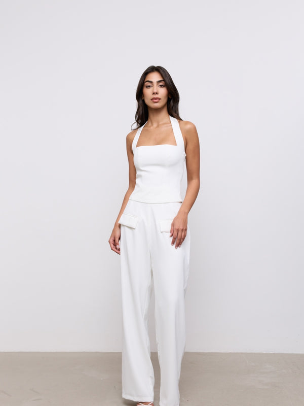 Wide Leg Trousers