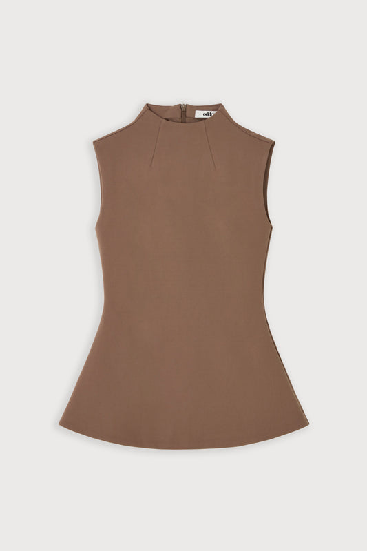Compact Jersey Sleeveless Top