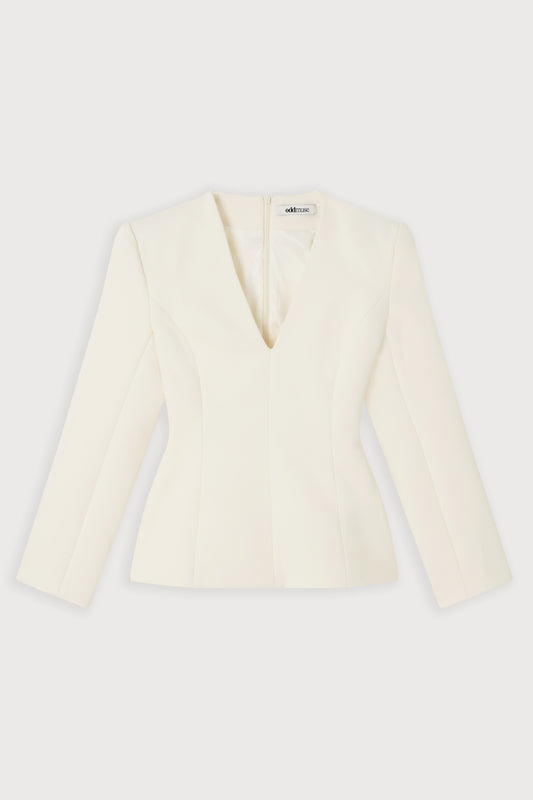 Cotton Mix Structured Top