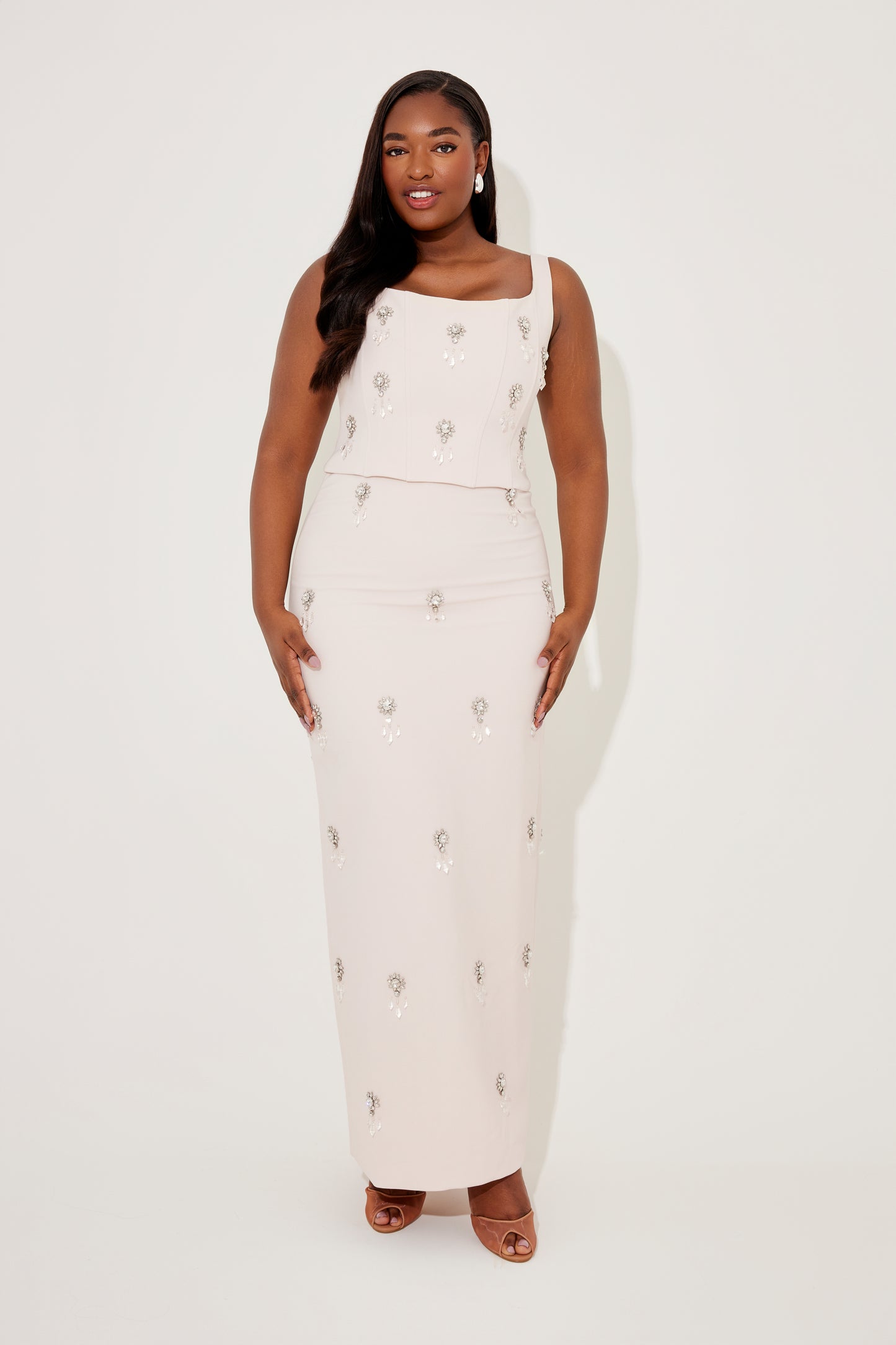 Crystal Maxi Skirt