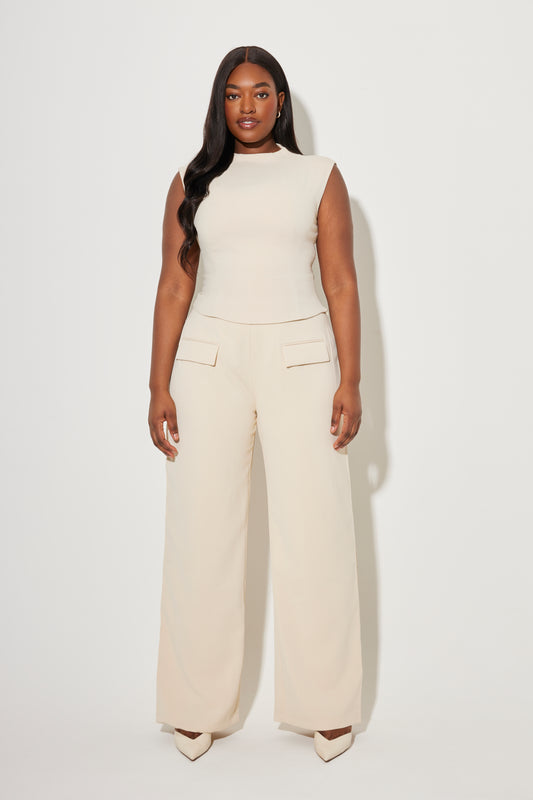 Wide Leg Trousers