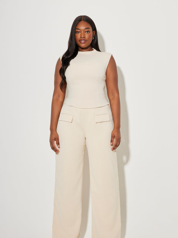 Wide Leg Trousers