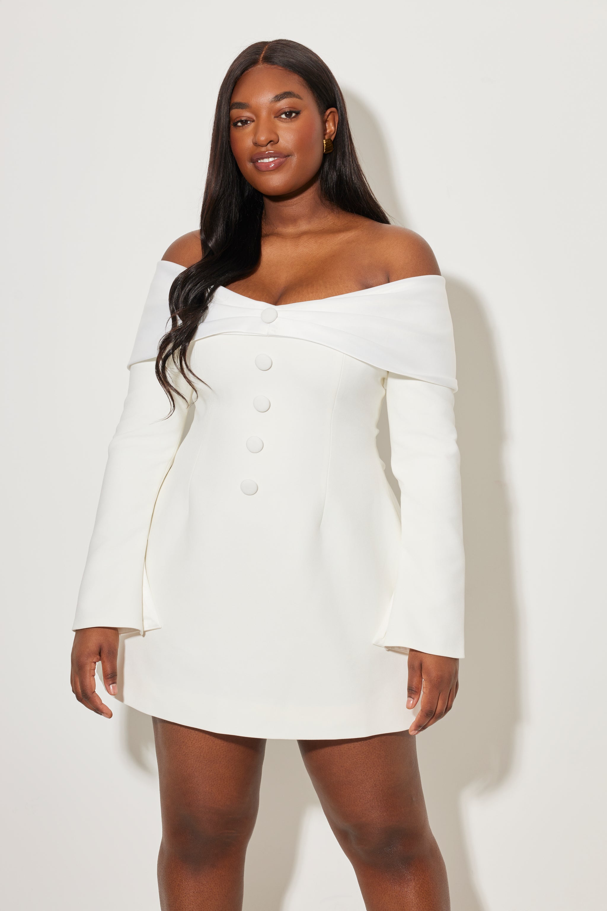 The Ultimate Muse Bow Mini Dress