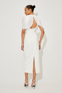 The Ultimate Muse Gathered Midi Dress