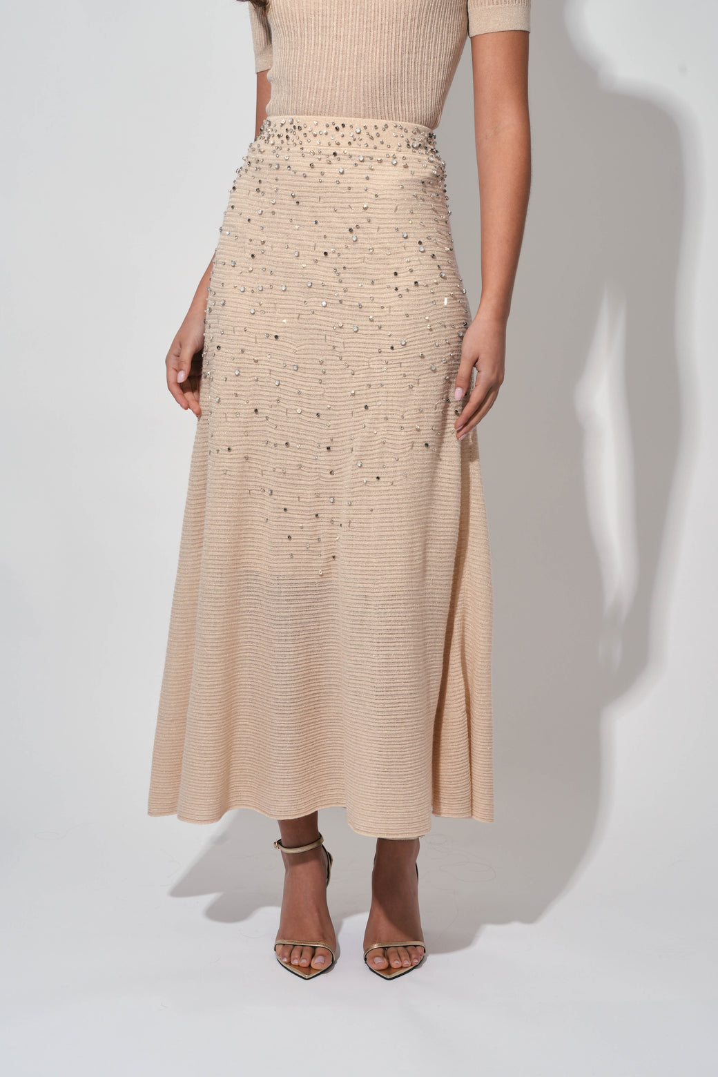 Knitted Beaded Skirt - Second View