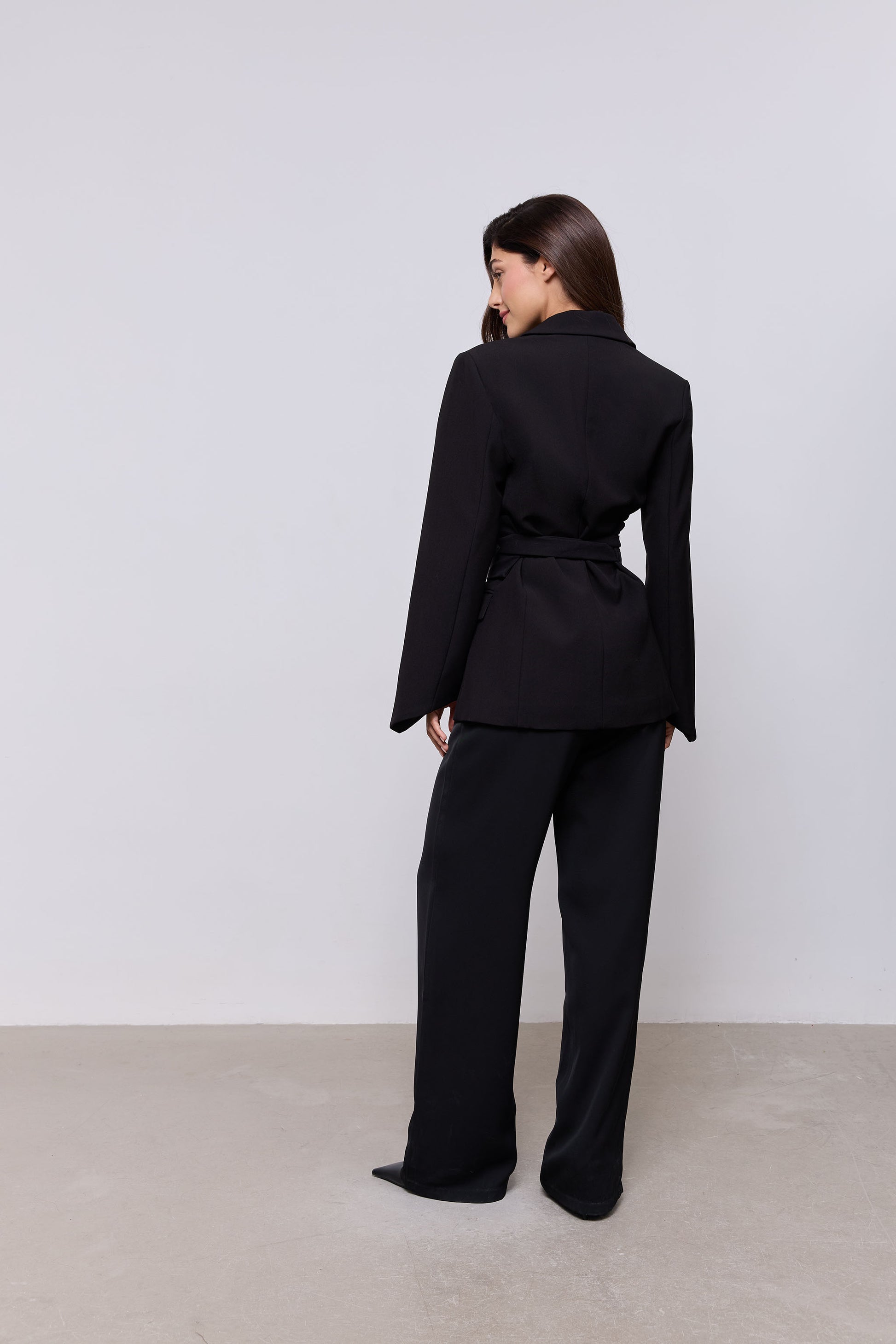 Belted Blazer