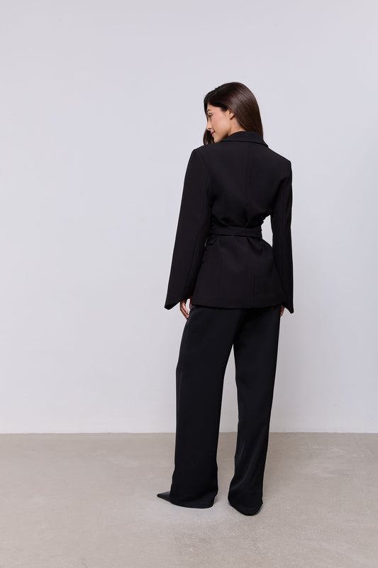 Belted Blazer