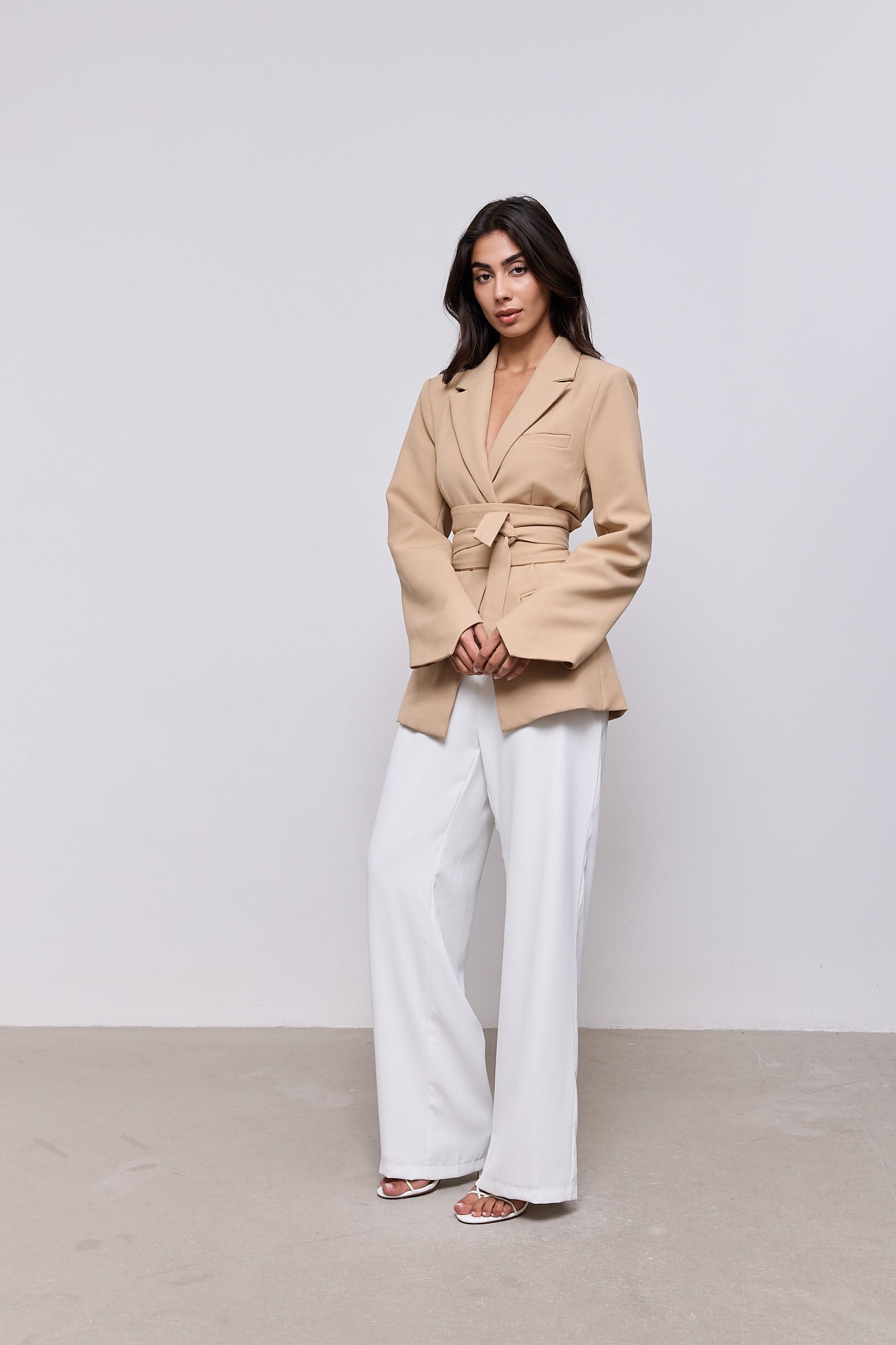 Belted Blazer