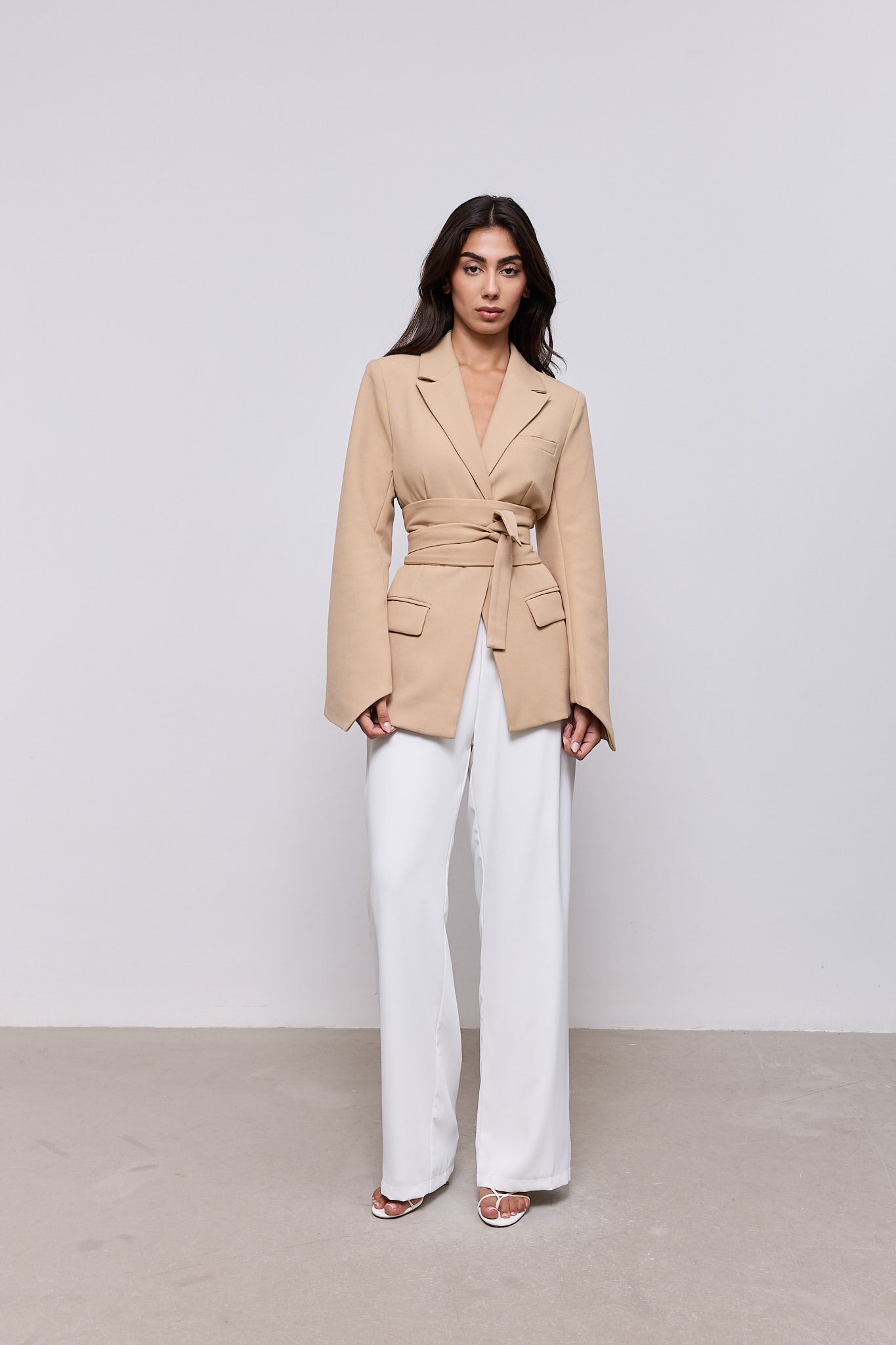 Belted Blazer