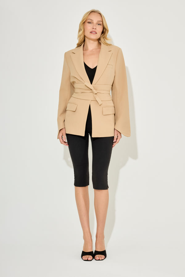 Belted Blazer