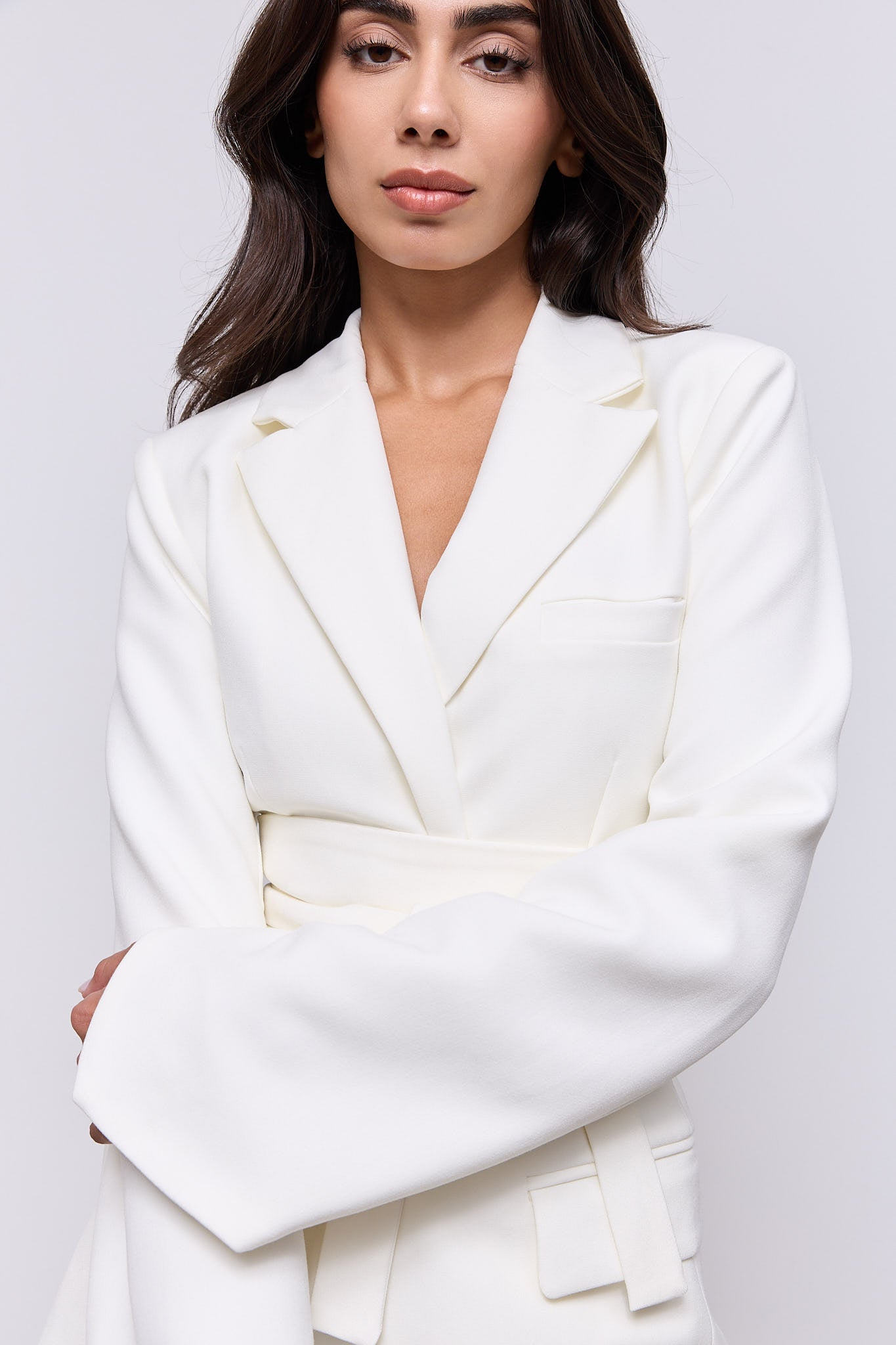 Belted Blazer