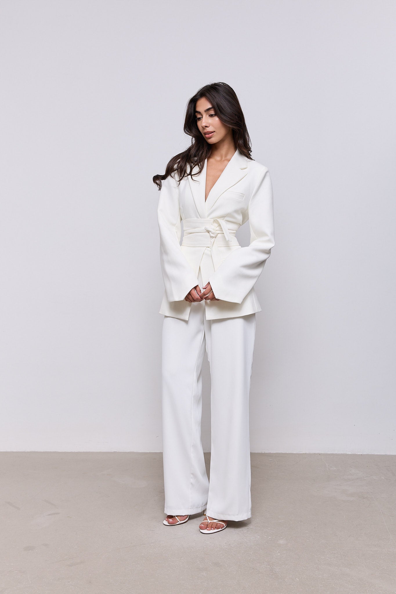 Belted Blazer