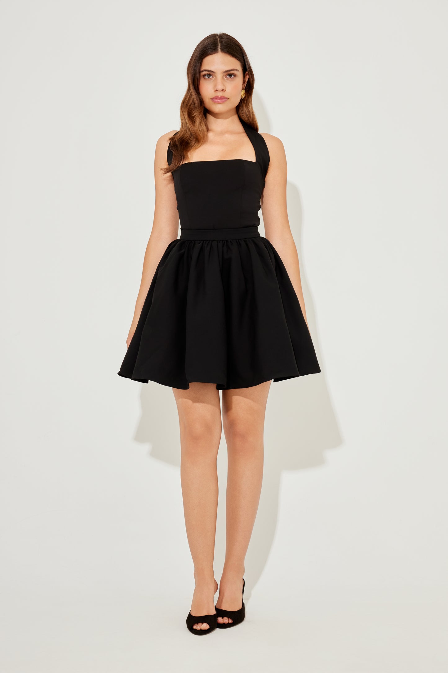 Layered Mini Skirt