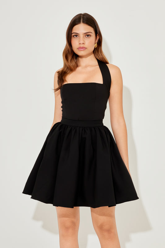 Layered Mini Skirt