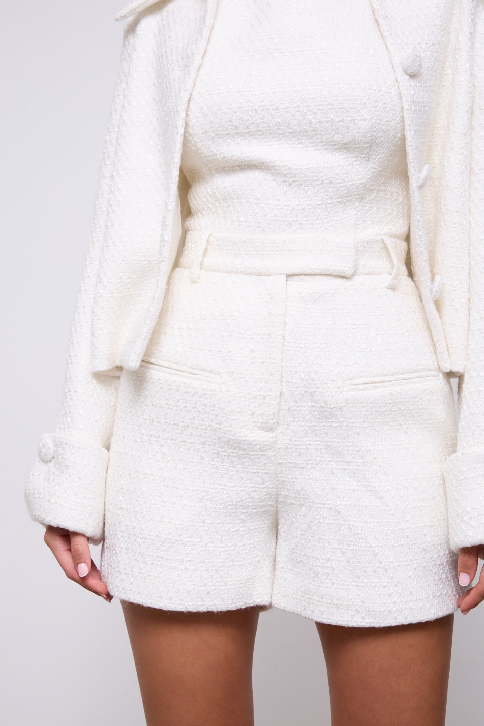 Bouclé Shorts