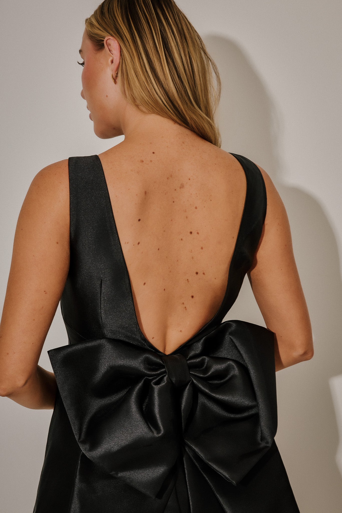 Bow Detail Mini Dress