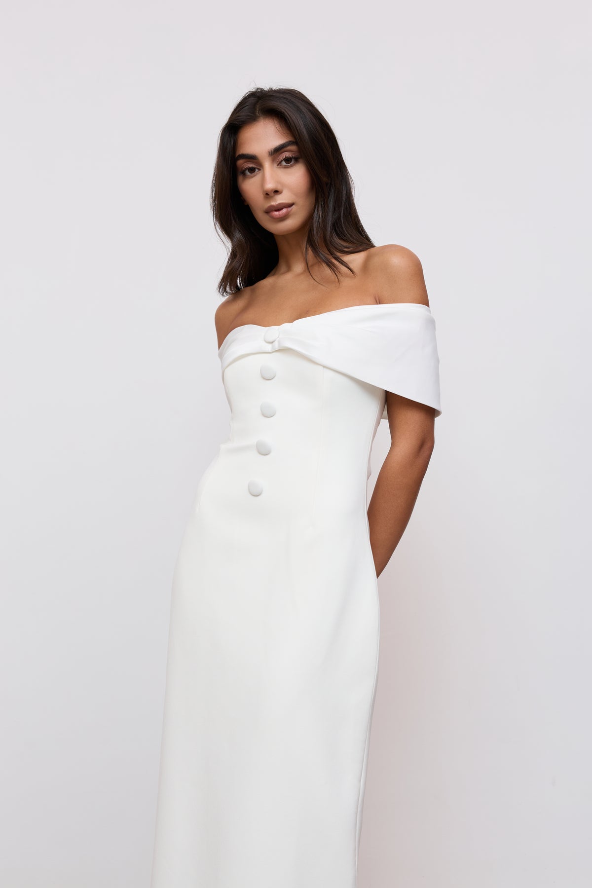 Bow Midi Dress