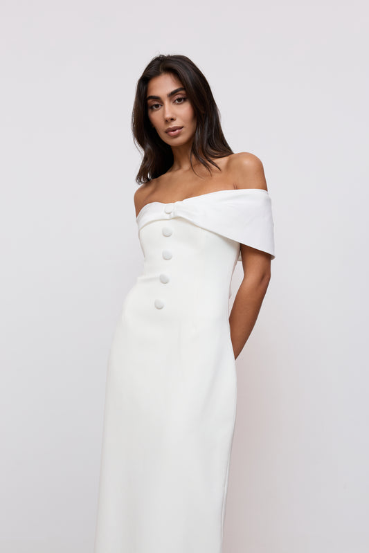 Bow Midi Dress