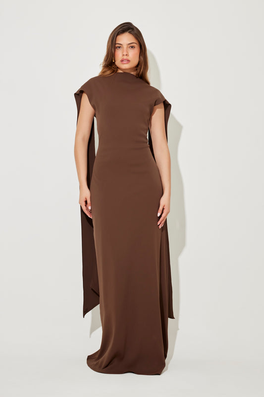 Drape Maxi Dress