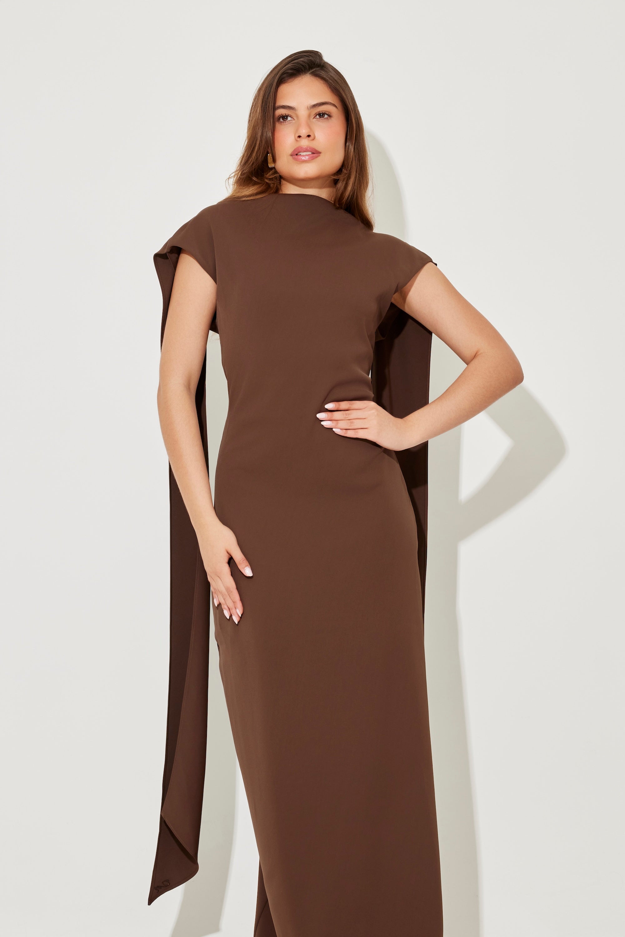 Drape Maxi Dress – Odd Muse