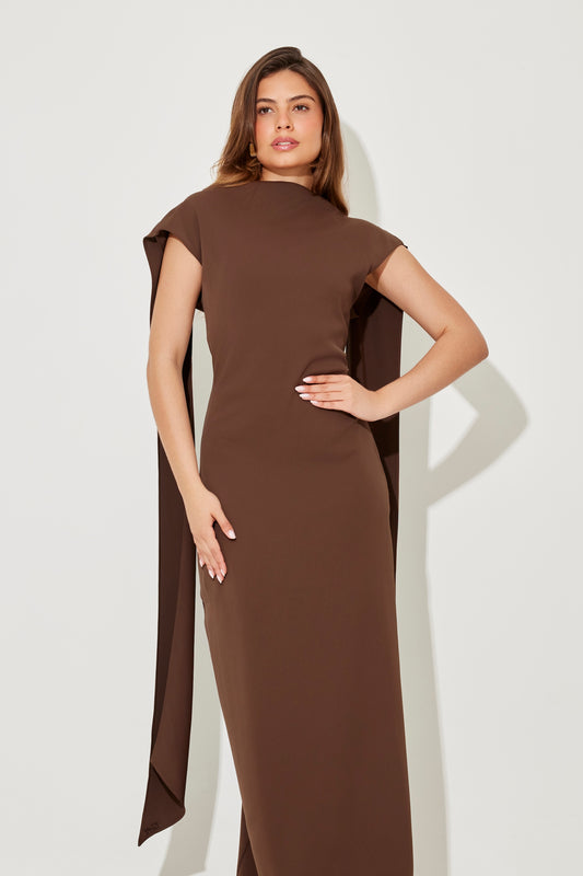 Drape Maxi Dress