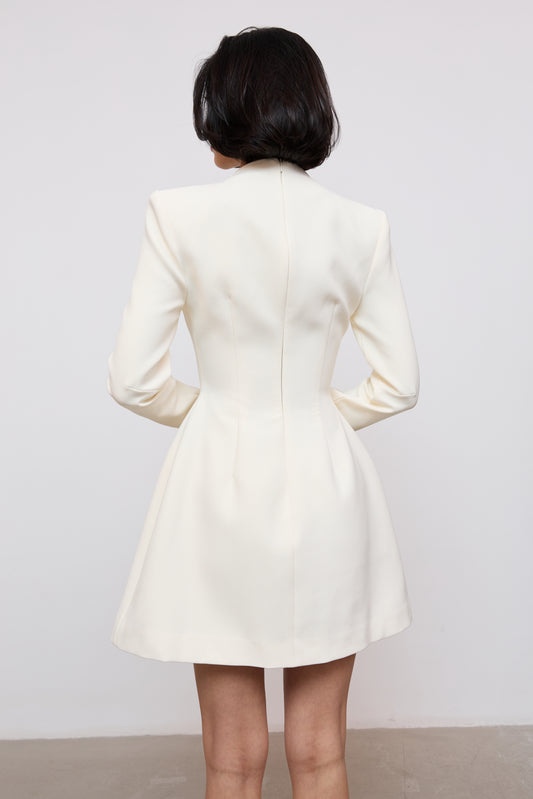 Button Mini Dress