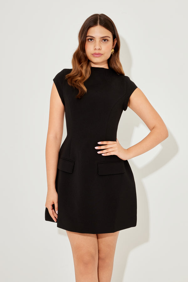 Cap Sleeve Mini Dress