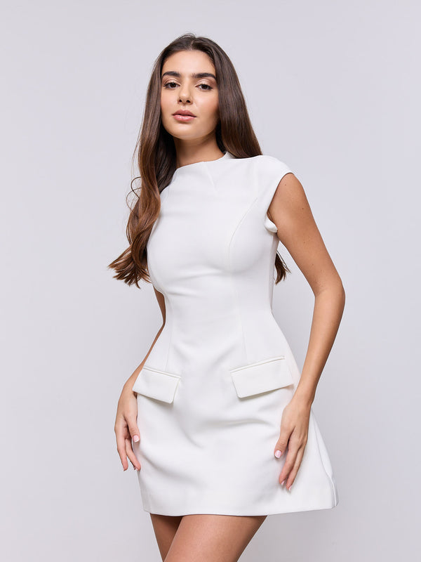 Cap Sleeve Mini Dress