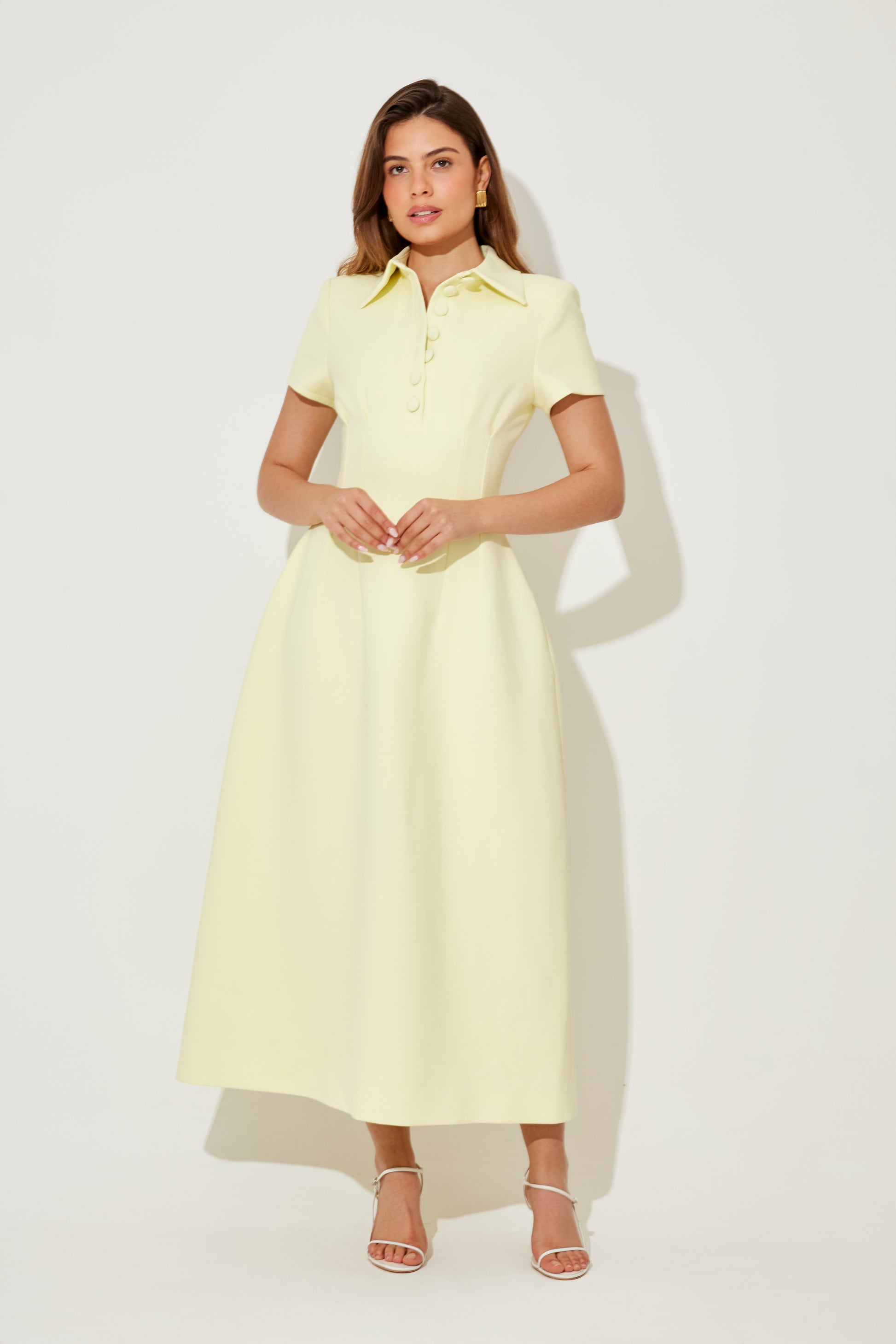 lime cream dress MILK OF LIME Cream custom dress