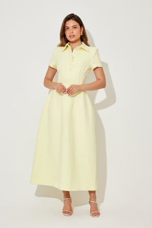 Collared Midi Dress