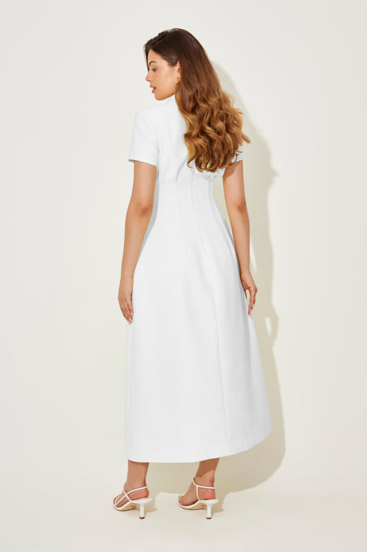 Collared Midi Dress