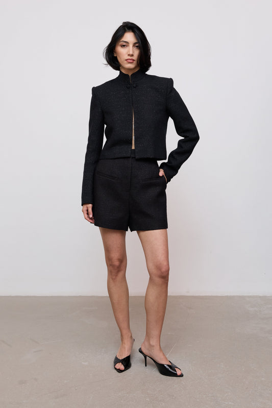 Tweed Shorts
