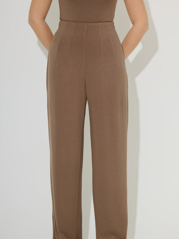 Cotton Mix Jersey Trousers
