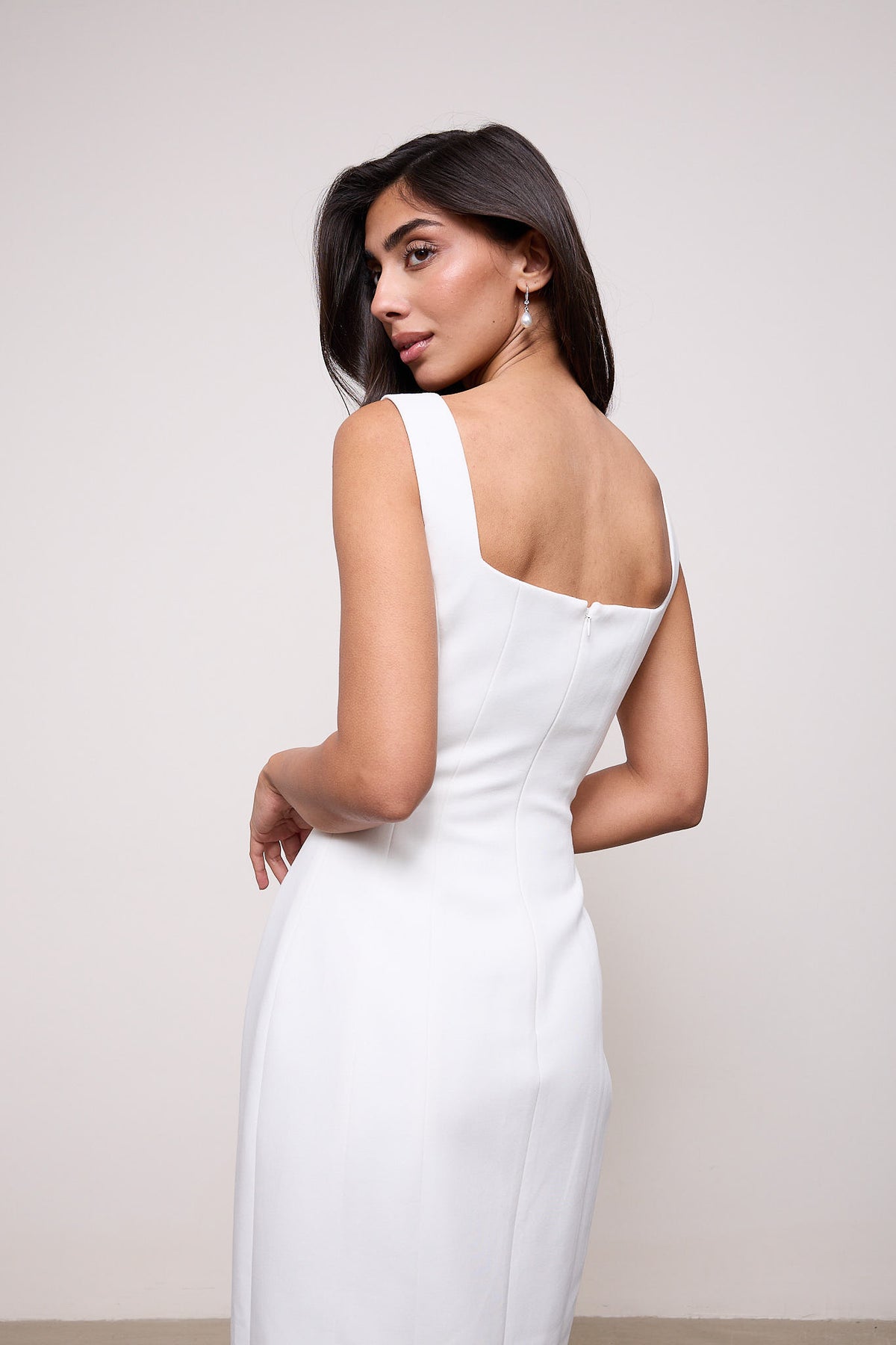 Cotton Mix Maxi Dress