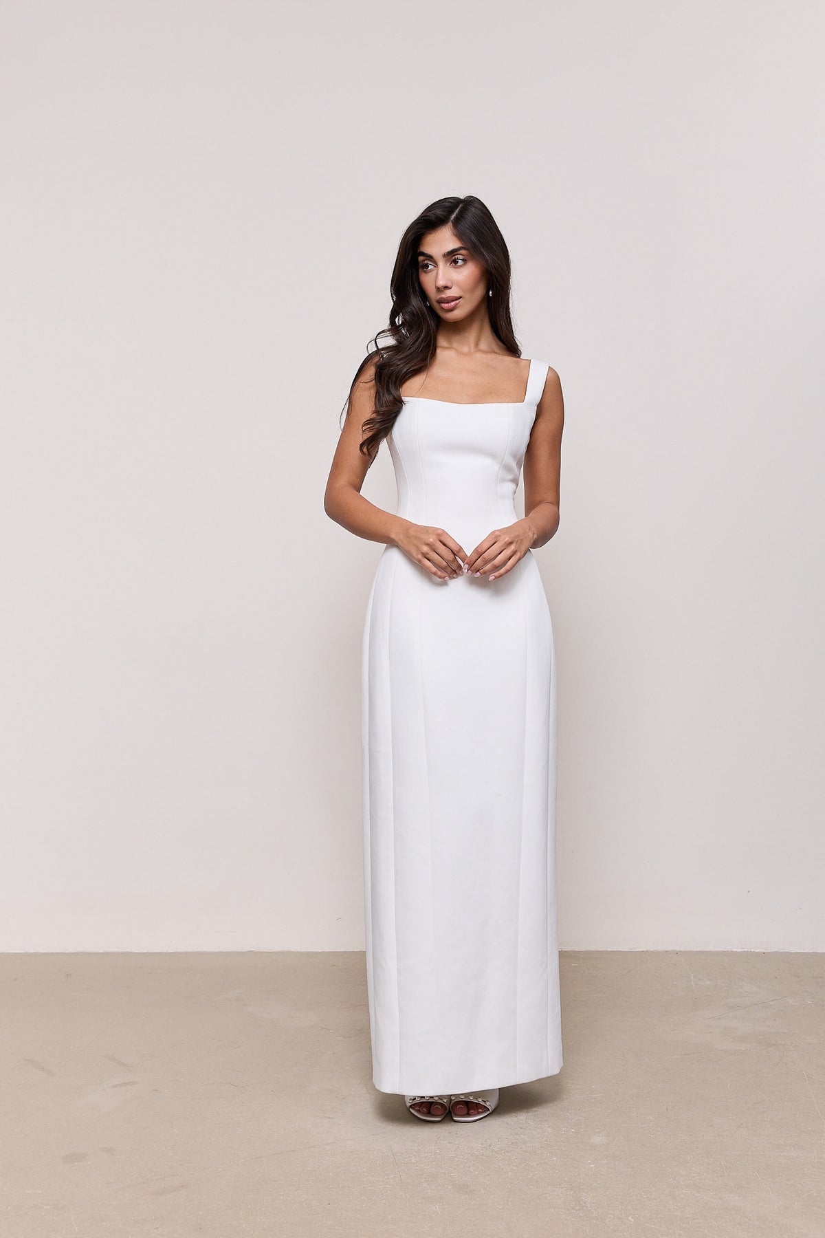 Cotton Mix Maxi Dress