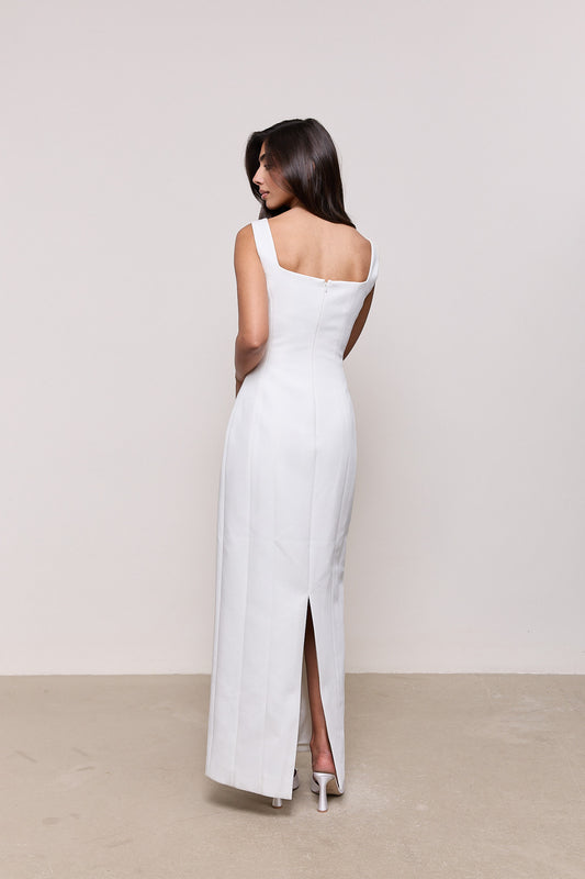 Cotton Mix Maxi Dress